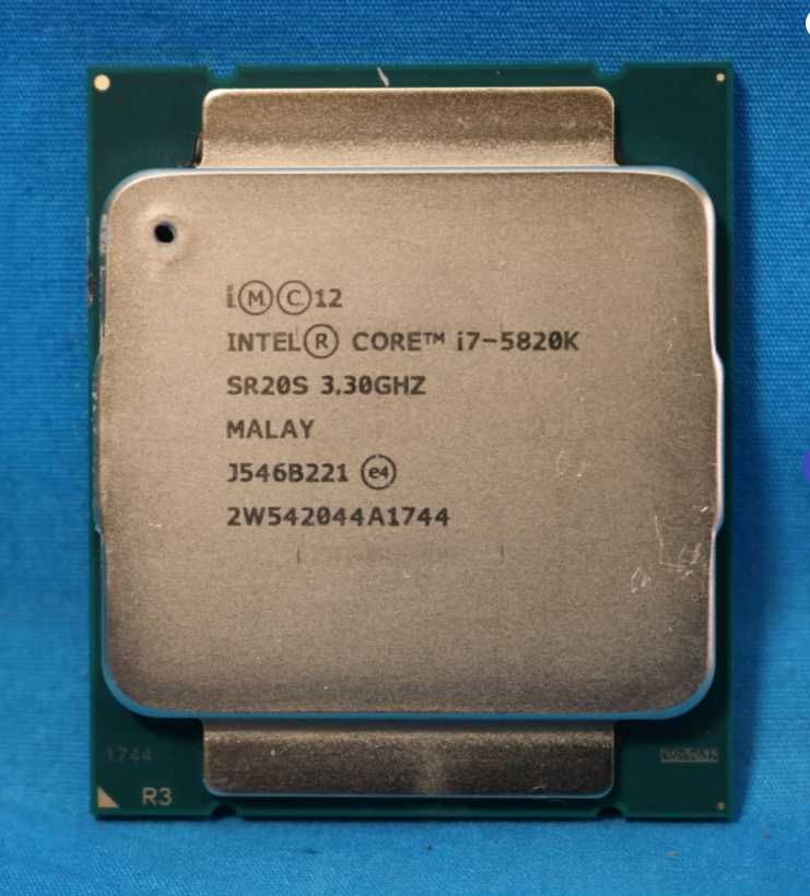 Intel Core i7-5820K | 6 ядер / 12 потоків | LGA2011-v3 | 3.3–3.6 ГГц