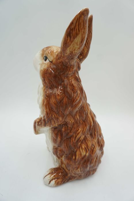 PIĘKNA porcelanowa figurka królik- zając