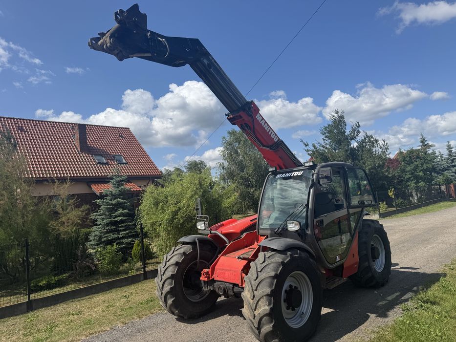 Ładowarka teleskopowa Manitou MLT 634-120 sprowadzona 2013r.