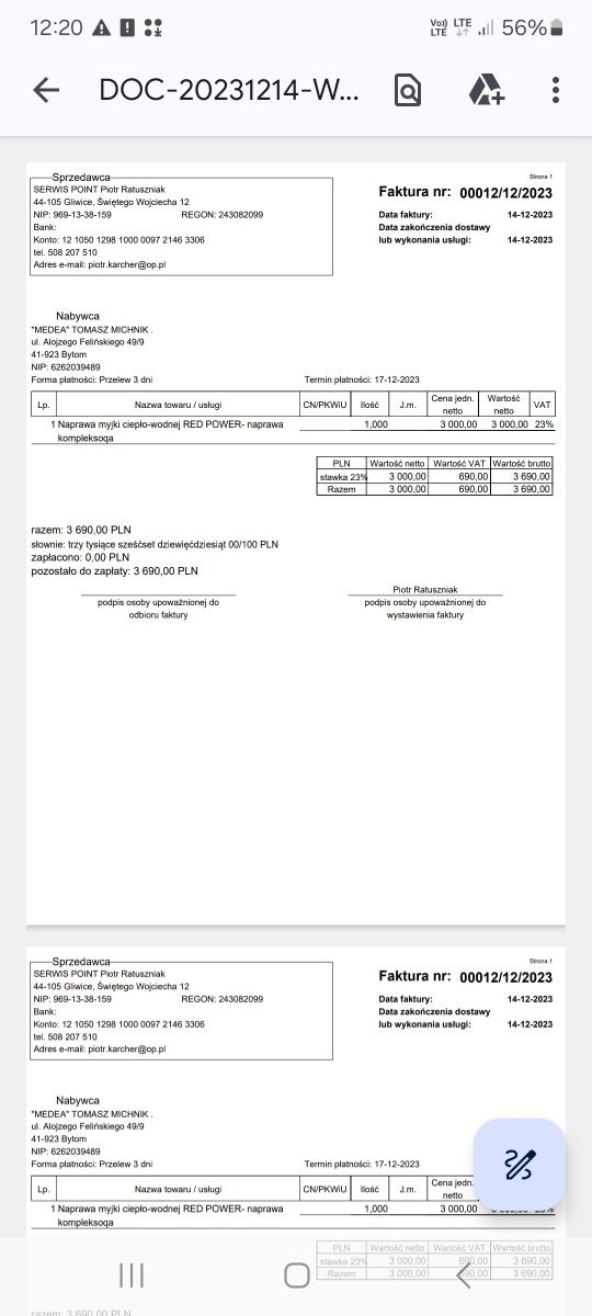 Myjka ciśnieniowa gorącą woda 180 bar.grzanie wody 180 c,disel