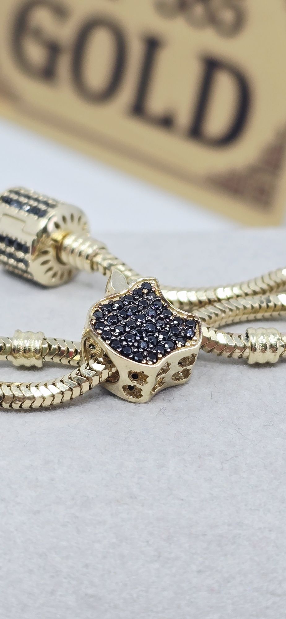 Złoty charms próba 585 14k