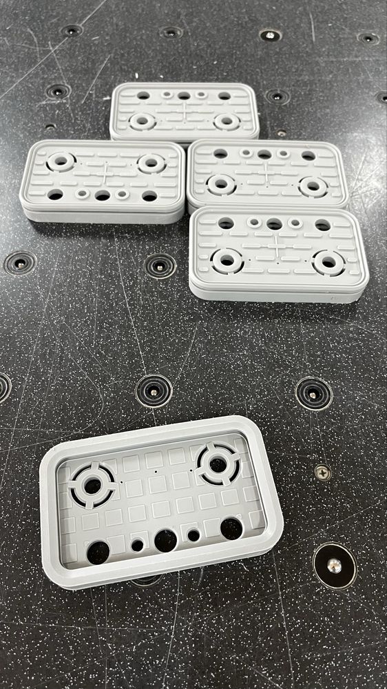Capa ventosas cnc