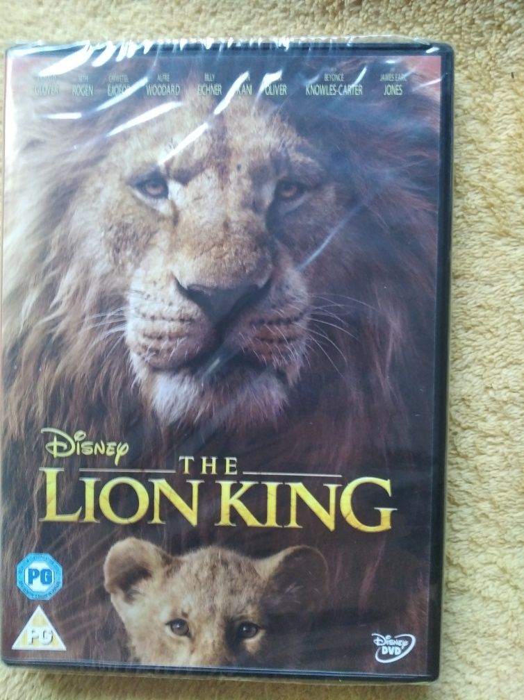 The Lion King DVD nowy z folią