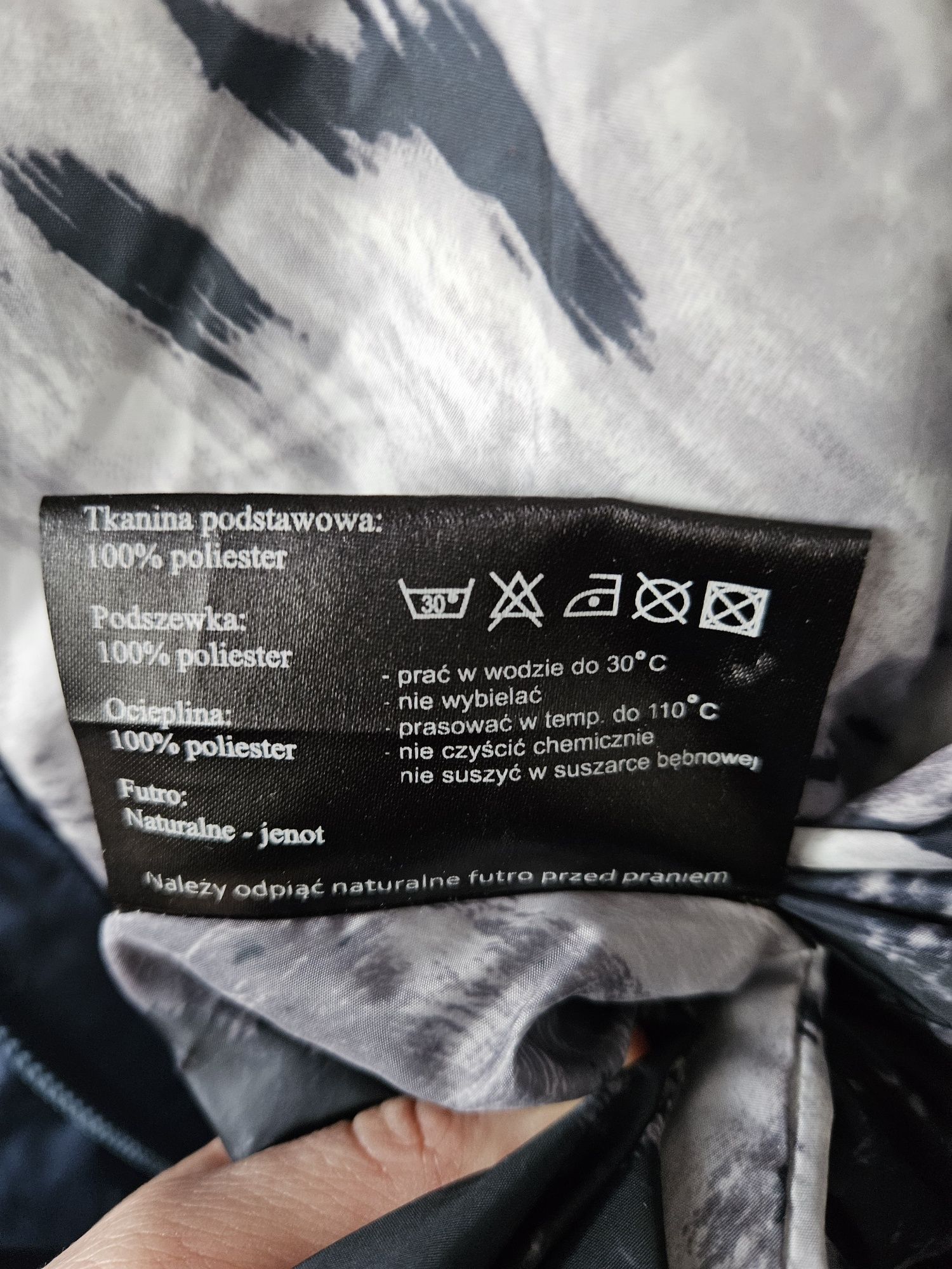 Kurta rozm 44 z futerkiem z jenota