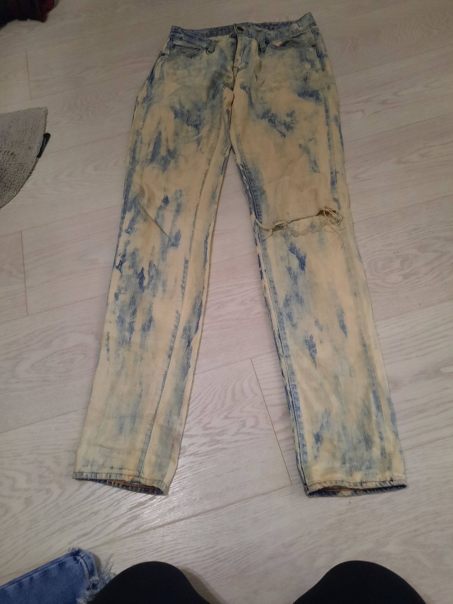 Ralph Lauren jeansy męskiebM celowo postarzane stan super