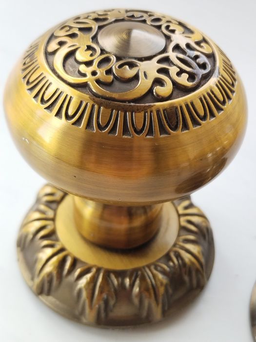 Ручка дверная межкомнатная, латунь