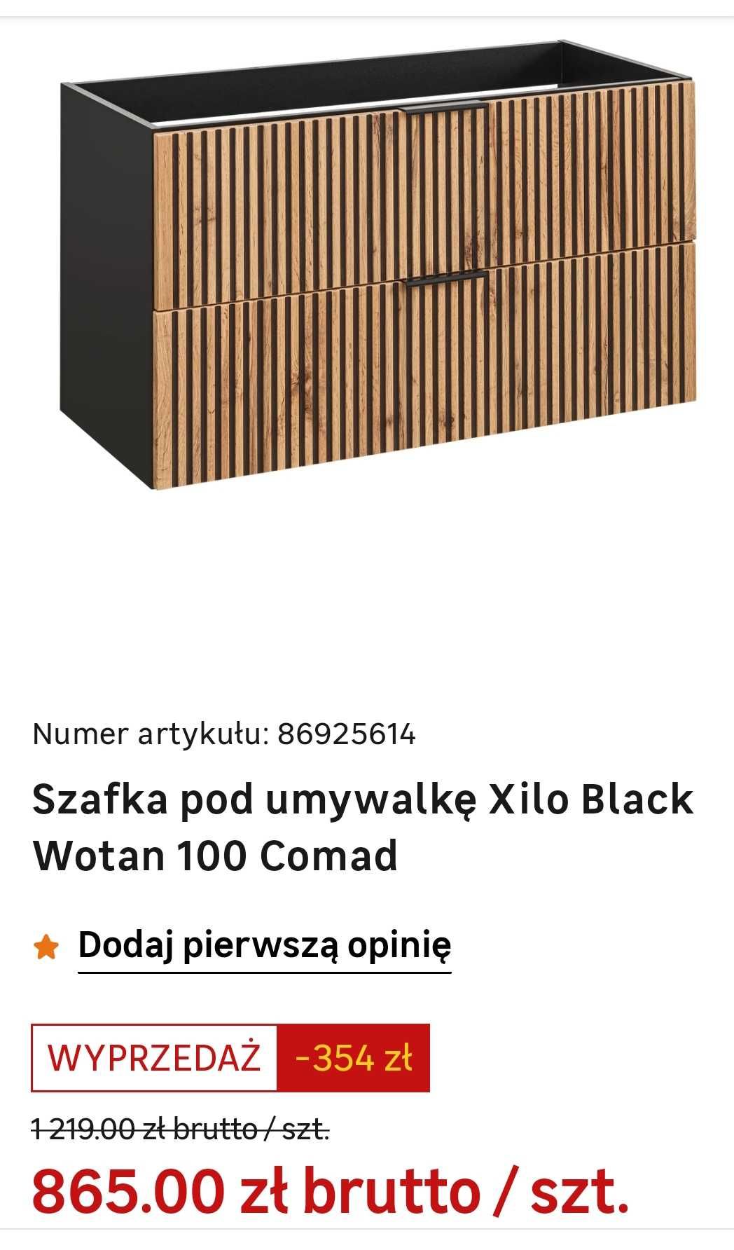 Szafka pod umywalke