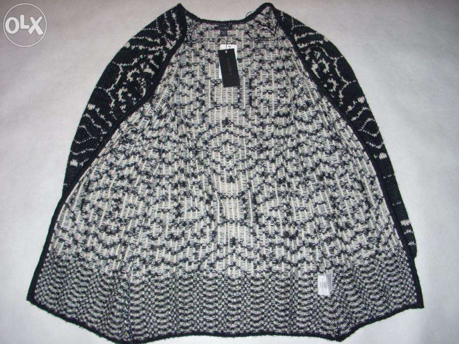 AMISU ciepły SWETER dłuższy NOWY XL 42