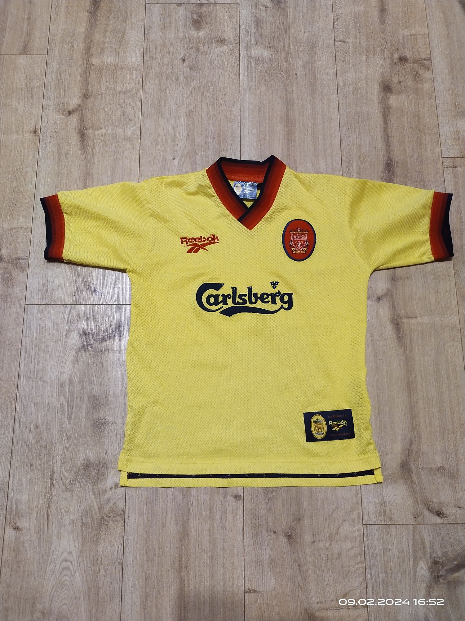 Koszulka piłkarska Vintage Liverpool FC   reebok 1997/98