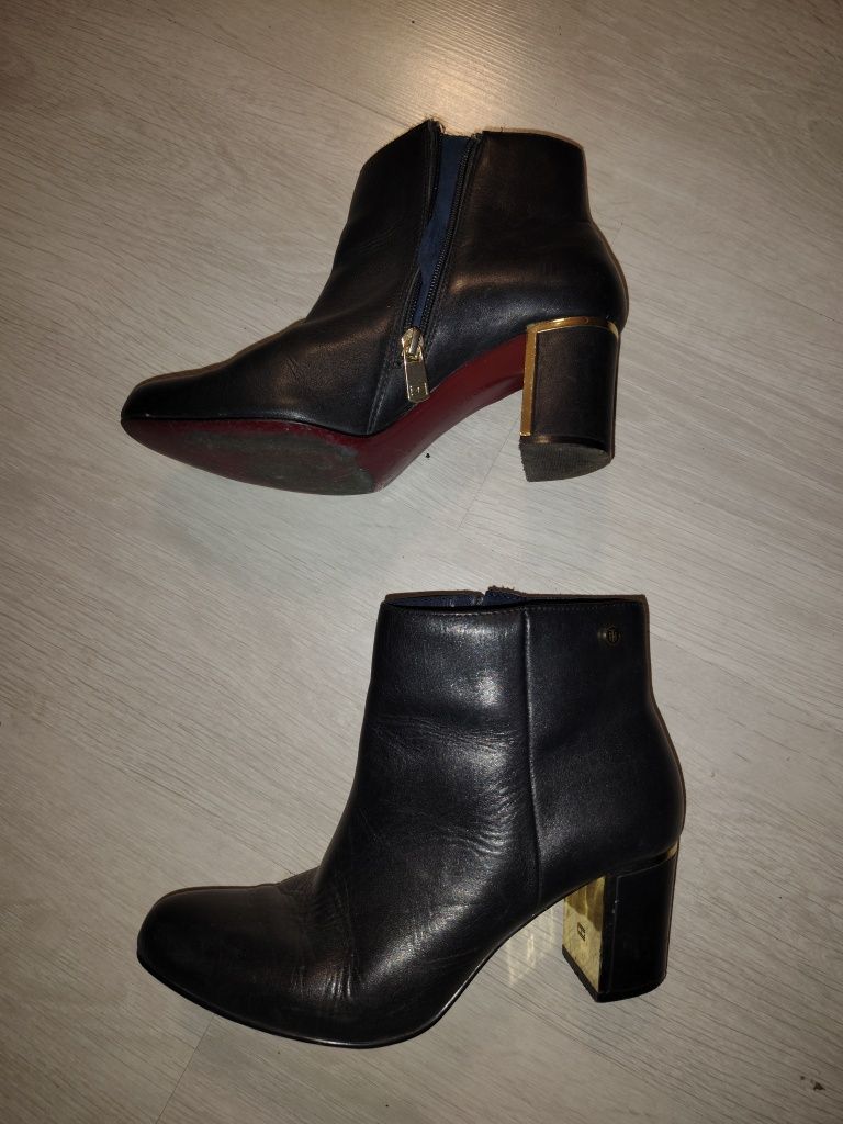 Buty botki Tommy Hilfiger 38 oryginalne skora