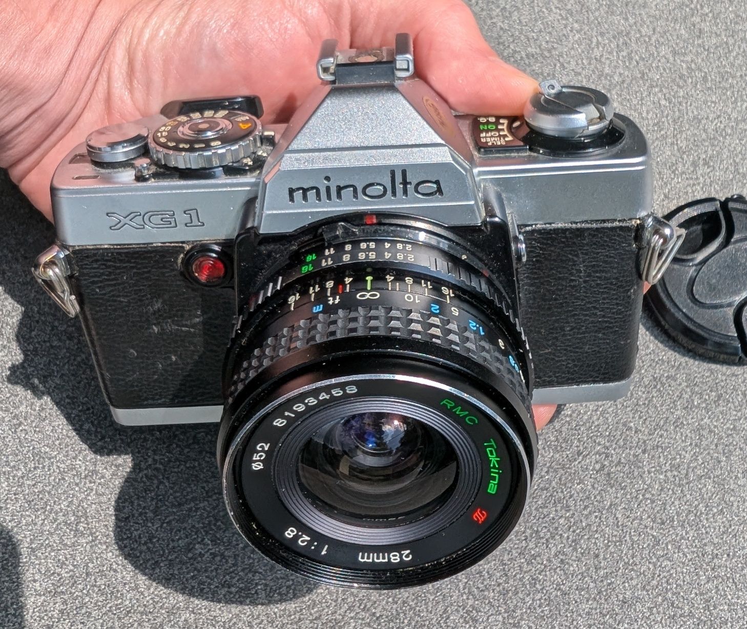 Minolta XG-1 Tokina 28mm f2.8