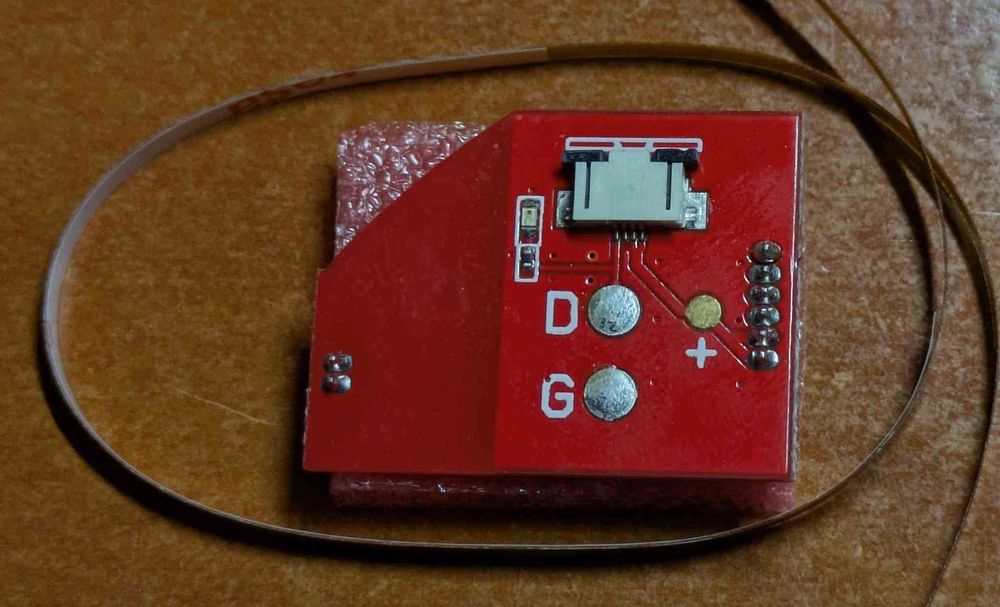 Recetor analógico VTX rapidFIRE immersionRC 5.8G