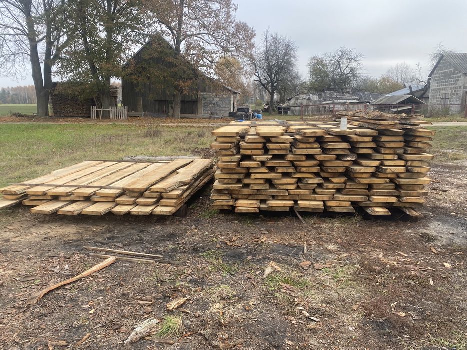 Tarcica debowa 50 mm sezonowana