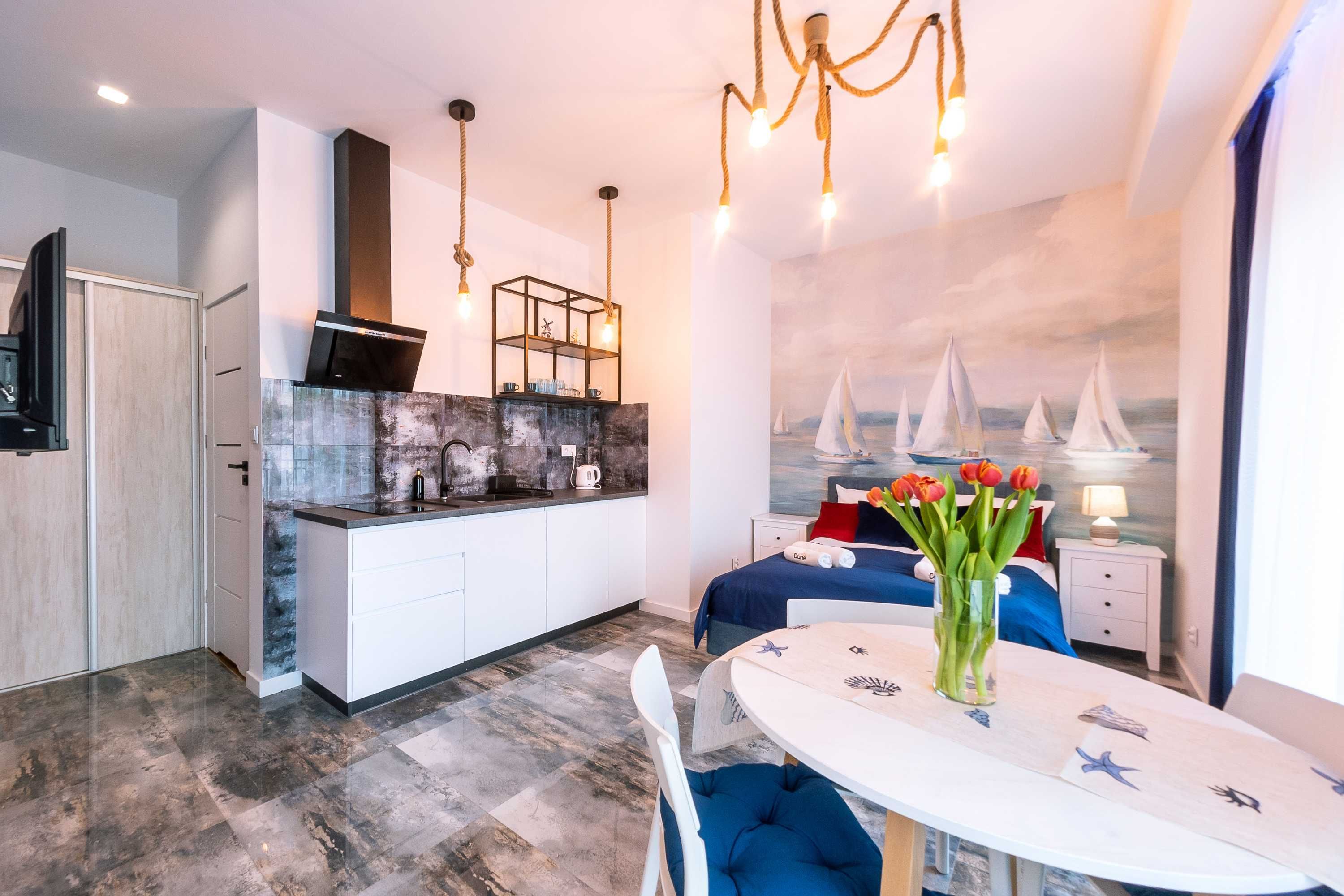 Wolny od 11.08! – Łeba Apartament z Banią, blisko plaży