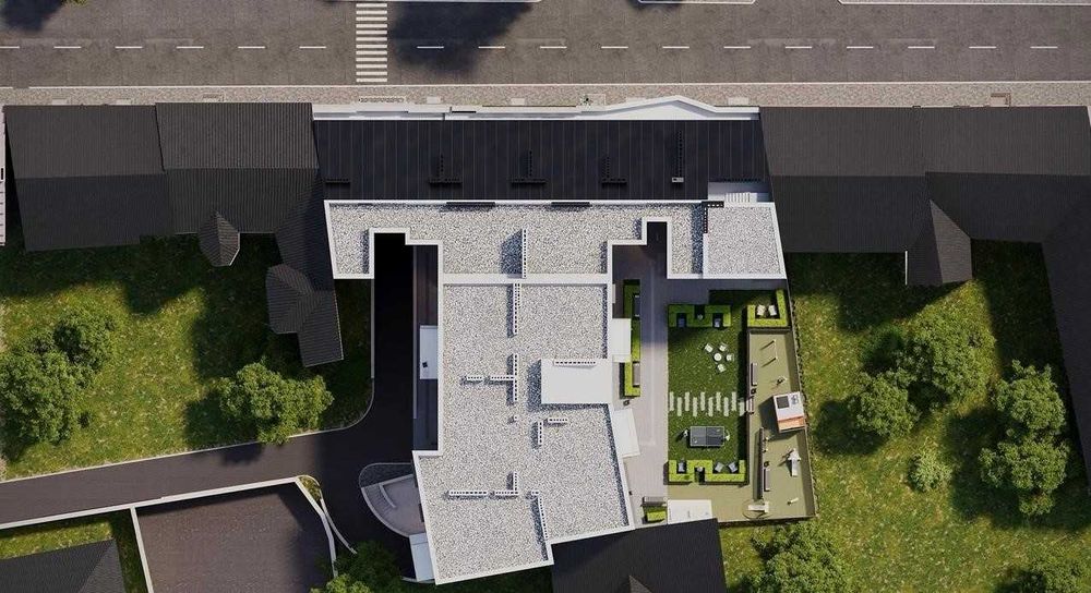 2-кімнатна квартира 64 м² з балконом і кухнею 20 м²