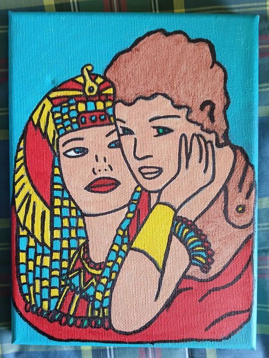 Quadro Cleopatra Marco António Amador