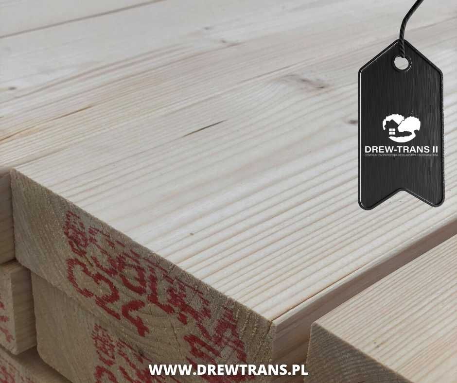 Lite drewno konstrukcyjne C24 - tarcica suszona, strugana 45 x 95 lite
