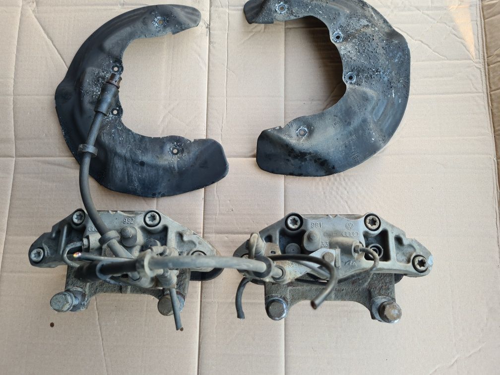 SWAP Hamulce 345mm PRZÓD zaciski AUDI A6 C5 C6 S6 A4 B6 B7 S4 A8 D3