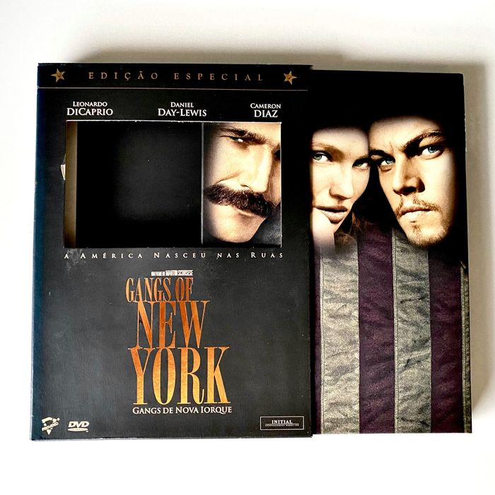 Dvd Gangs of New York, de Martin Scorsese, edição especial 2 discos