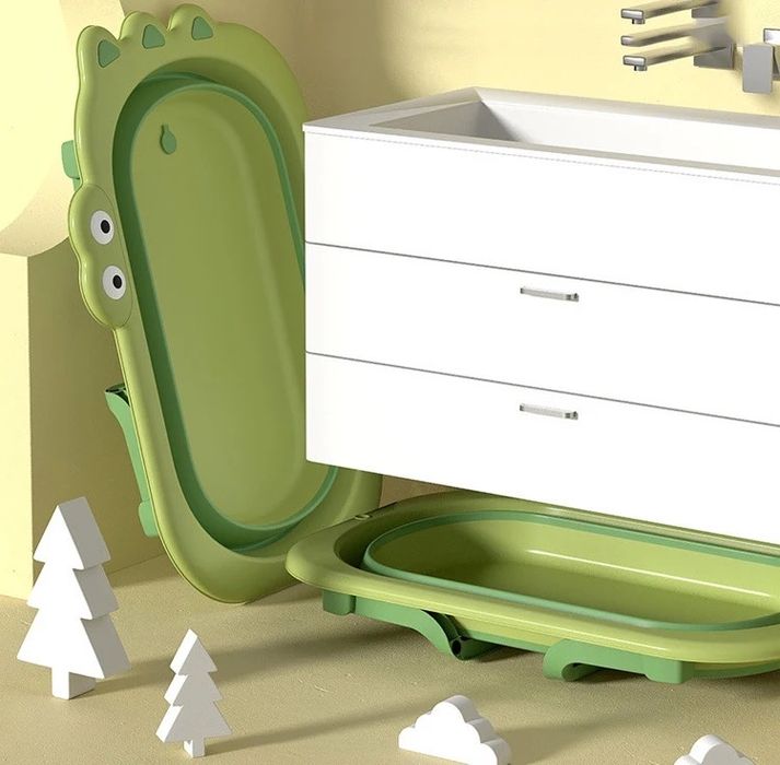 ХІТ! Детская складная ванночка EL CAMINO CROCO дитяча ванночка