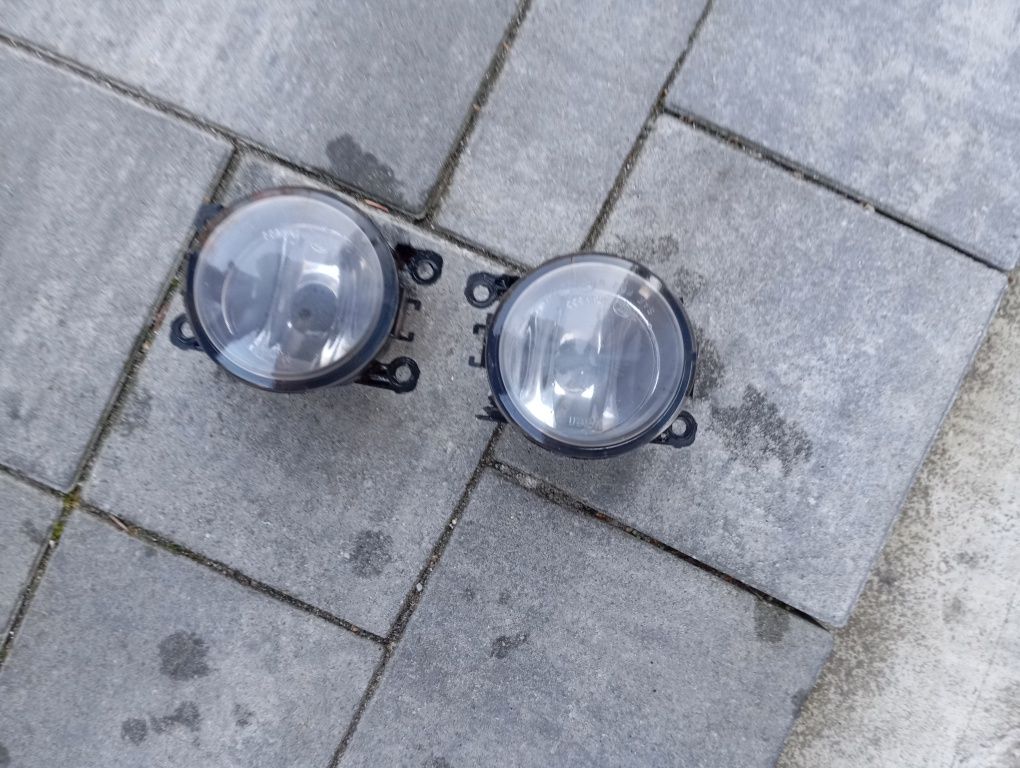 Halogeny zderzaka przedniego przód Renault Scenic 2 II Oryginał klp