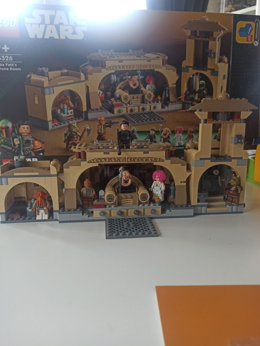 LEGO 75326 Star Wars - Sala tronowa Boby Fetta