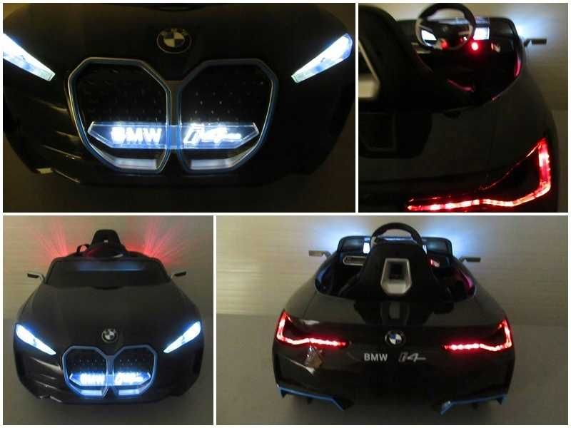Auto na akumulator dla dzieci sterowane BMW i4 elektryczne dla dziecka