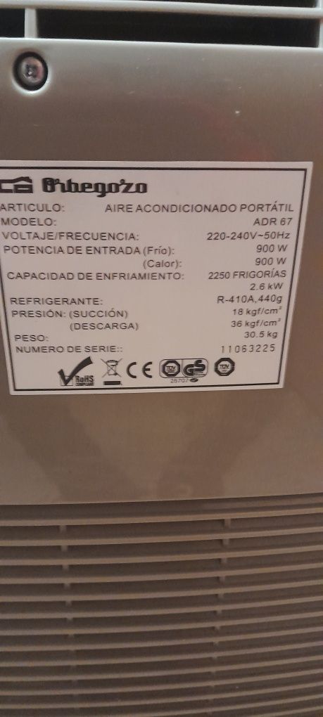 Ar condicionado portátil