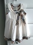 Burberry London elegancka wizytowa sukienka 98 104 stan idealny