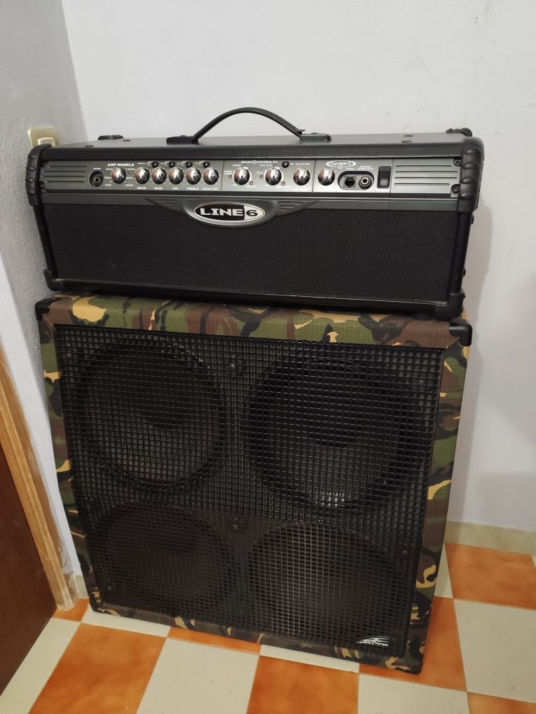 Coluna Laney Xtreme 4 x 12
