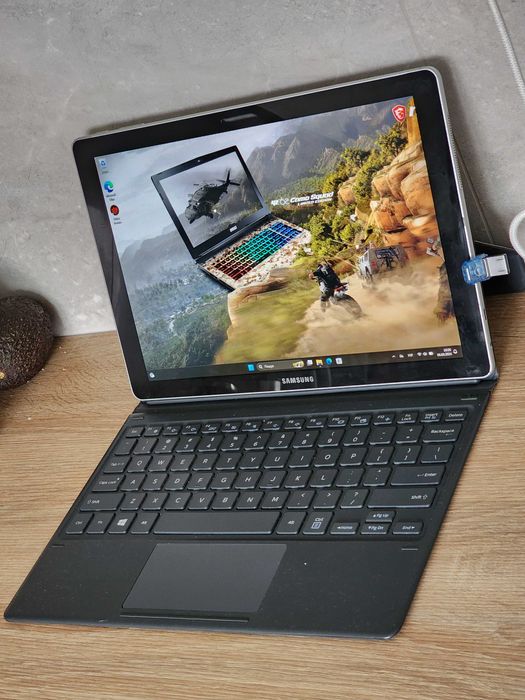 Samsung Galaxy Book SM-W727V 4G LTE 128GB 4GB Wi-Fi i5-7200U