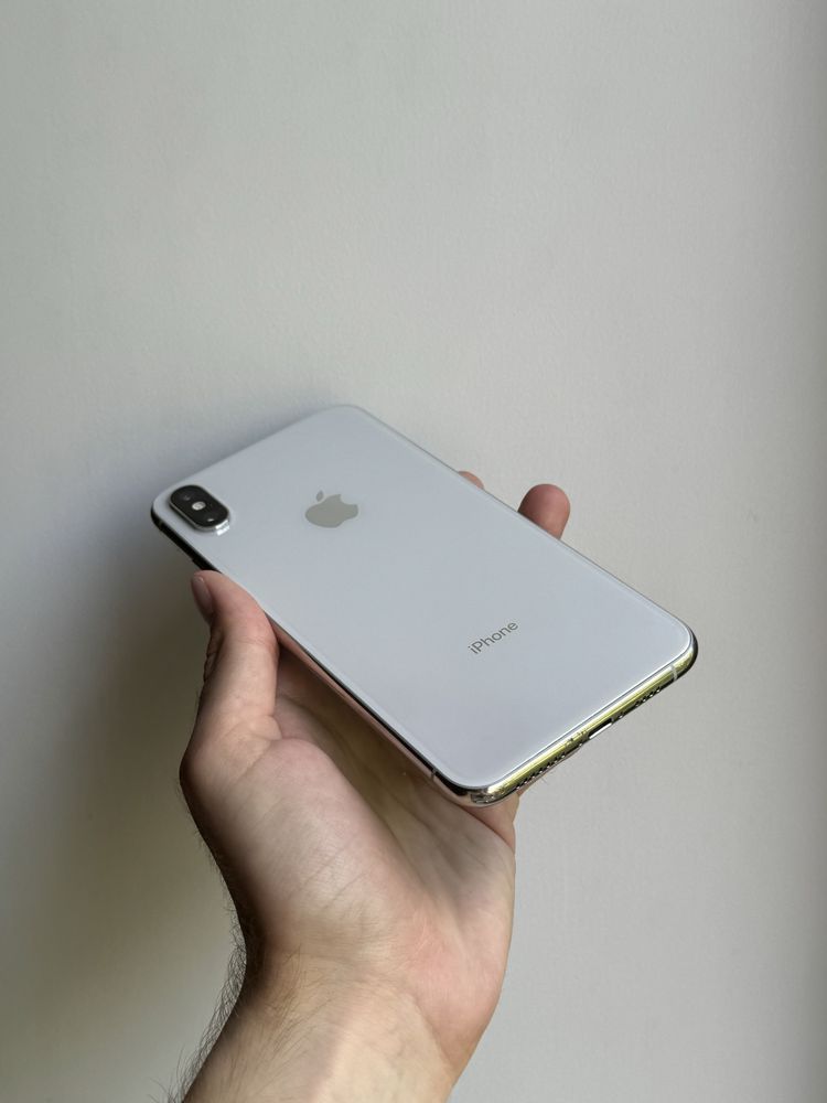 iPhone XS Max 256 Gb Silver Neverlock АКБ 92% отличное состояние