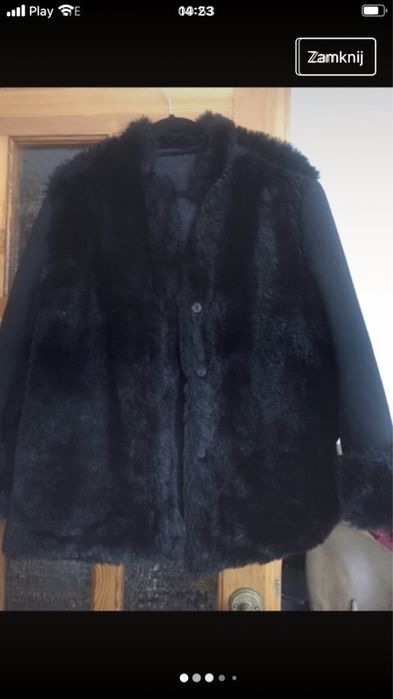 Sztuczne futerko. Vintage r. L/ XL