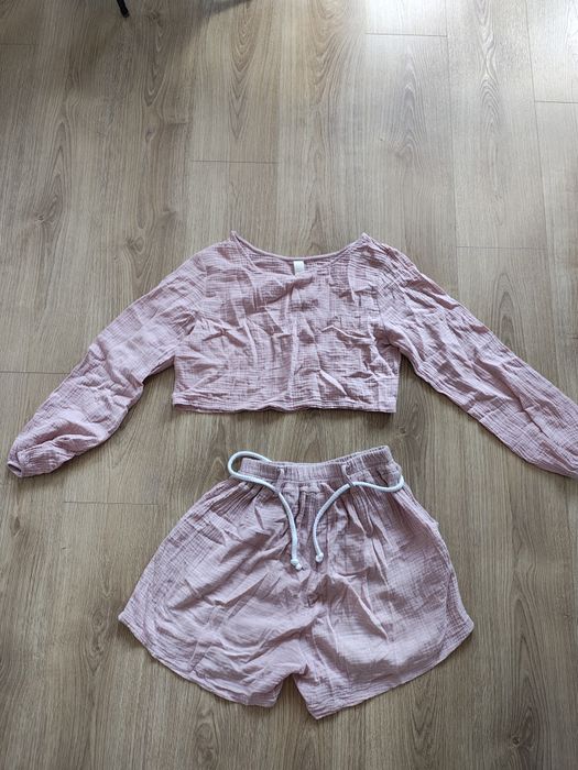 Komplet bawełniany muślinowy