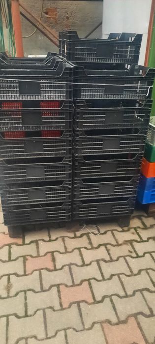 Sprzedam  skrzynki  plastikowe. do  owoców iwarzyw