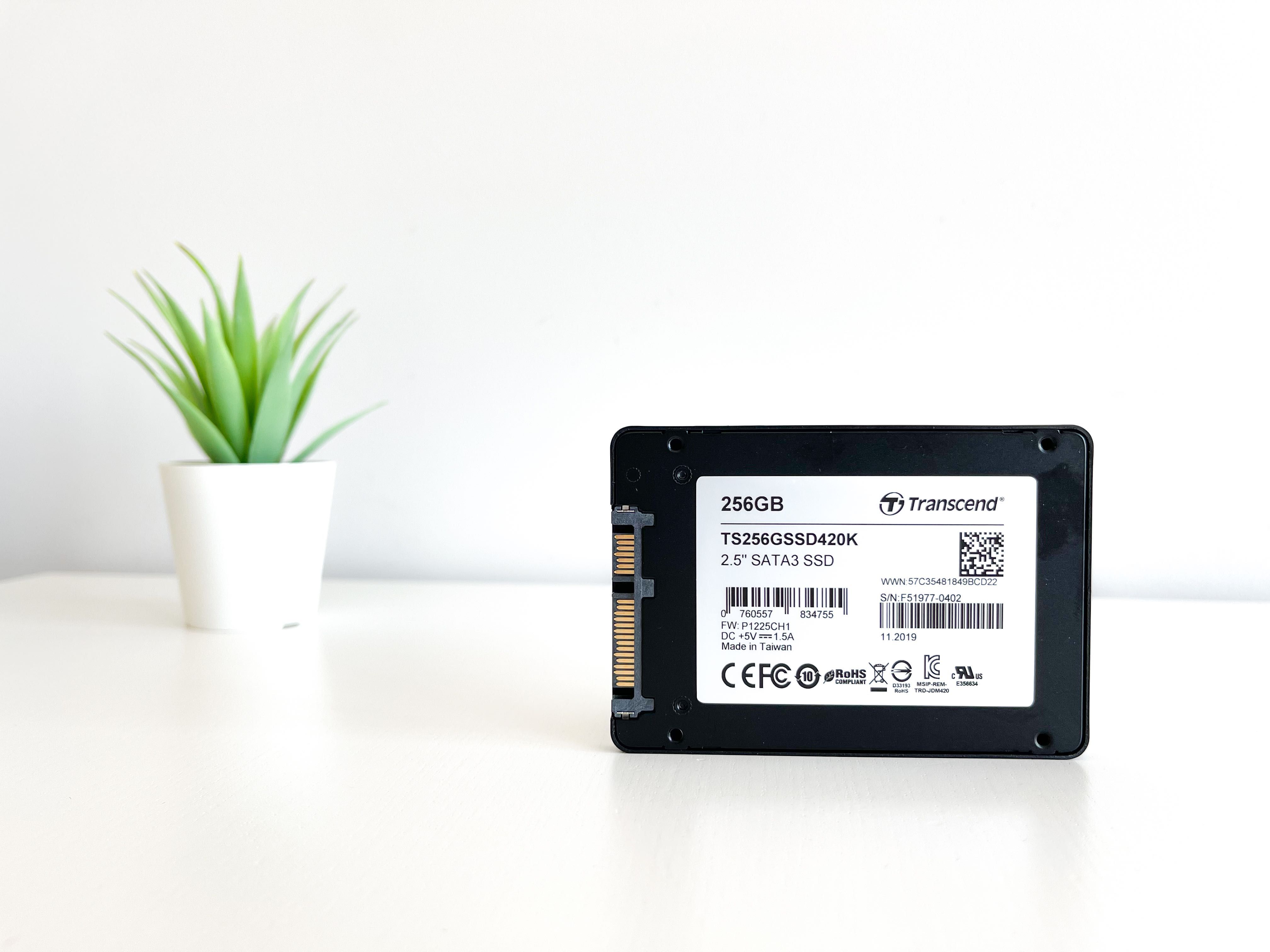 Disco SSD 256GB Transcend - NOVO