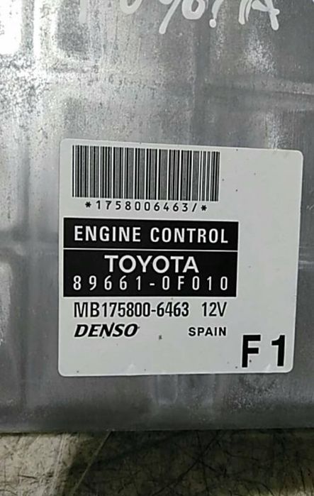 Centralina Motor Toyota Corolla Verso (Zer_, Zze12_, R1_)