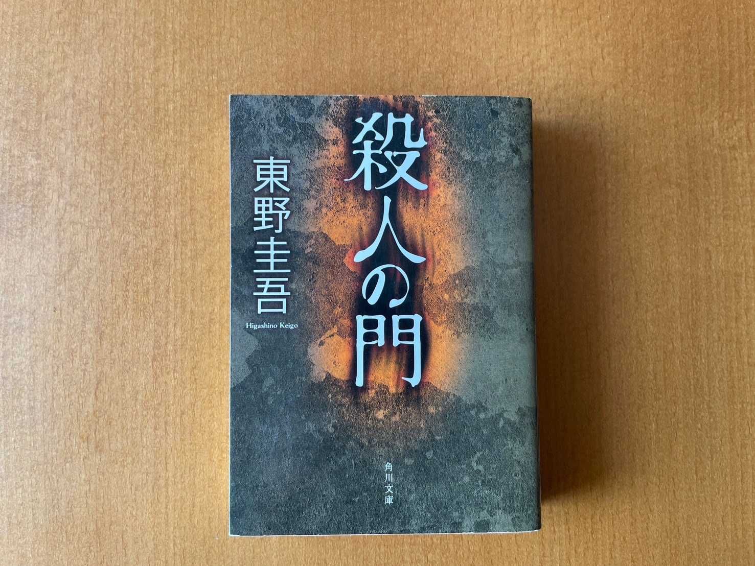 Książka Satsujin no mon po japońsku
