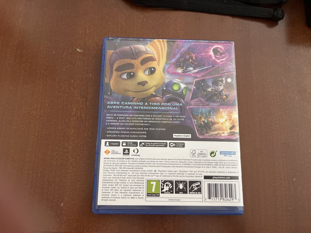 Jogo PS5 Ratchet e Clank - Uma Dimensão à parte