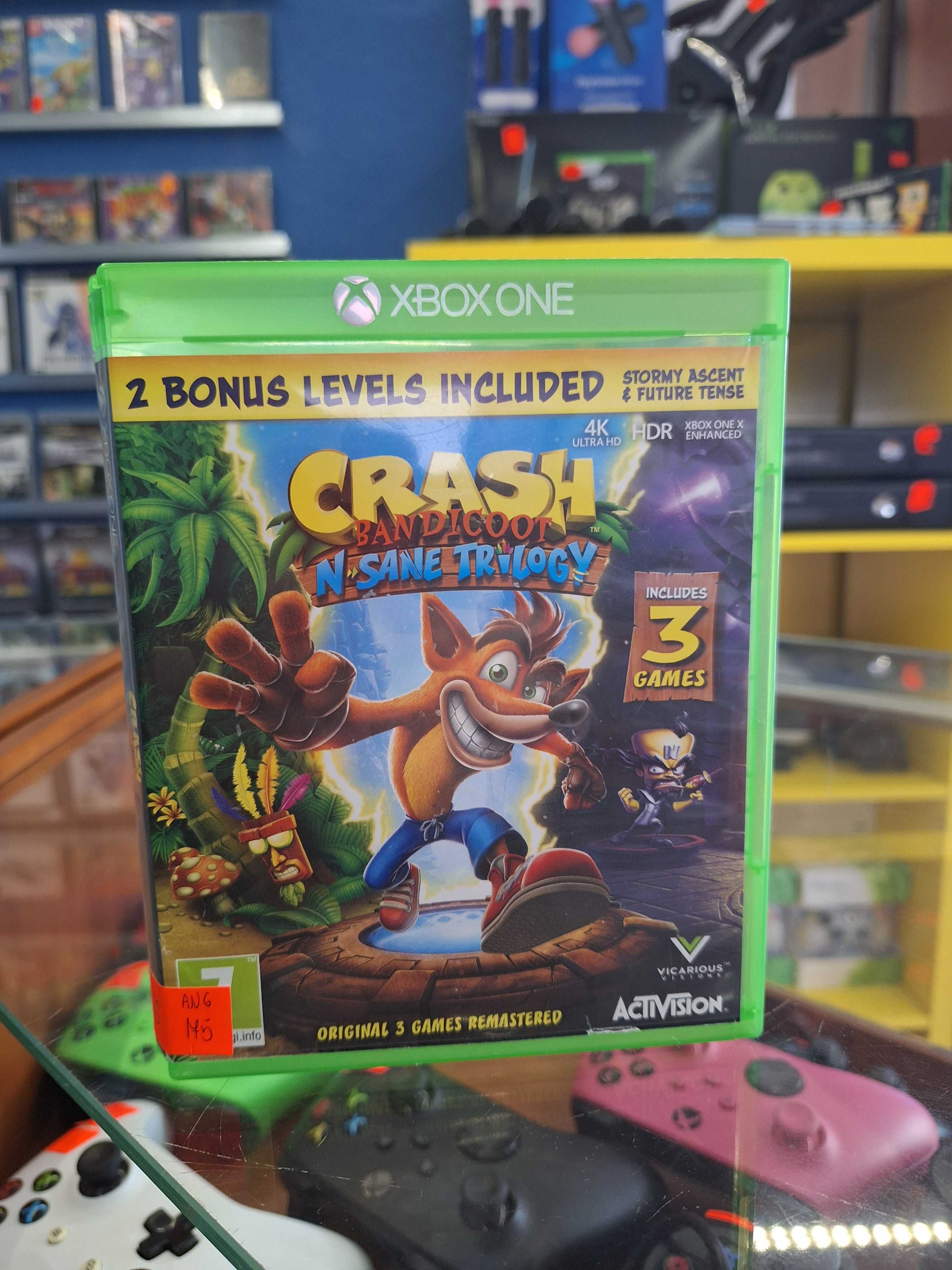 Crash Bandicoot N Sane Trilogy Xbox One, BDB, CentrumGrania