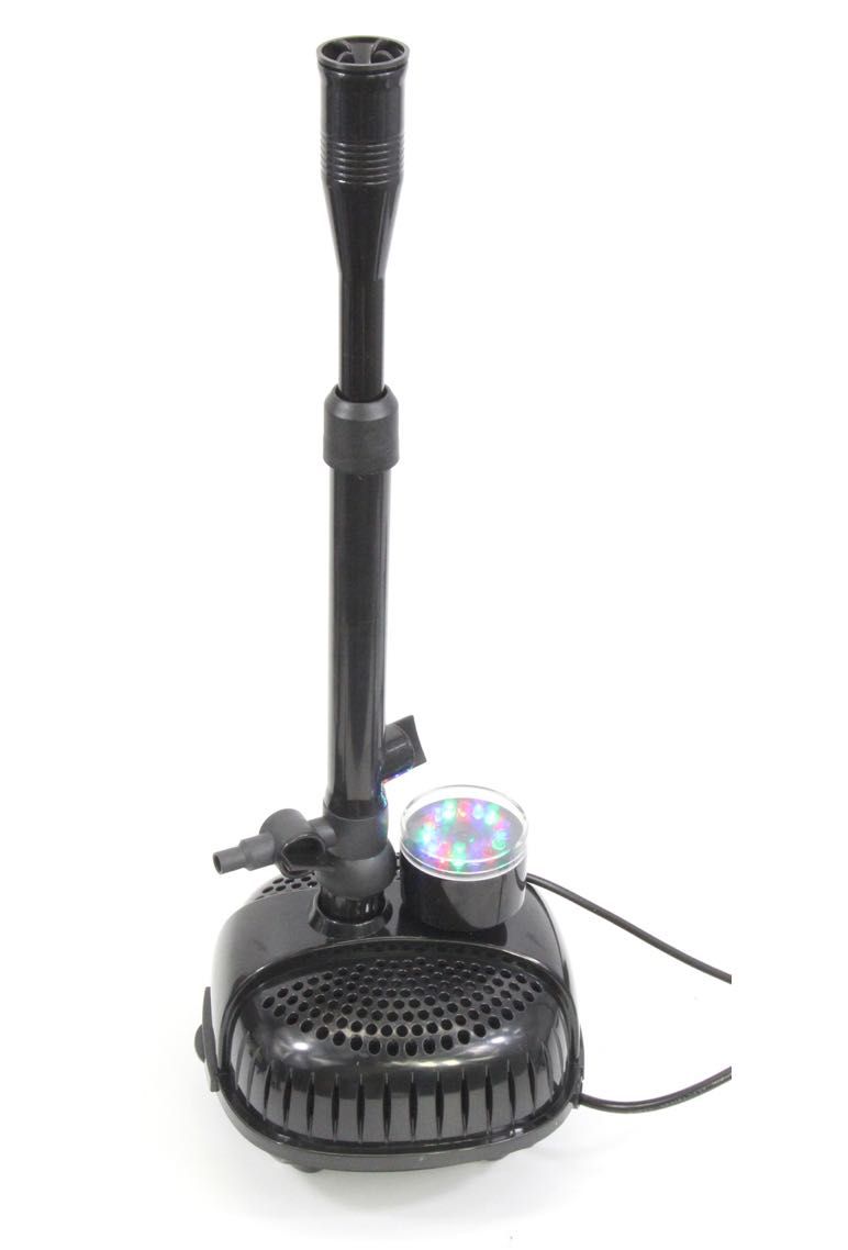 SOBO WP-28E pompa fontannowa 1200l/h, ring LED RGB, akwaria hodowlane