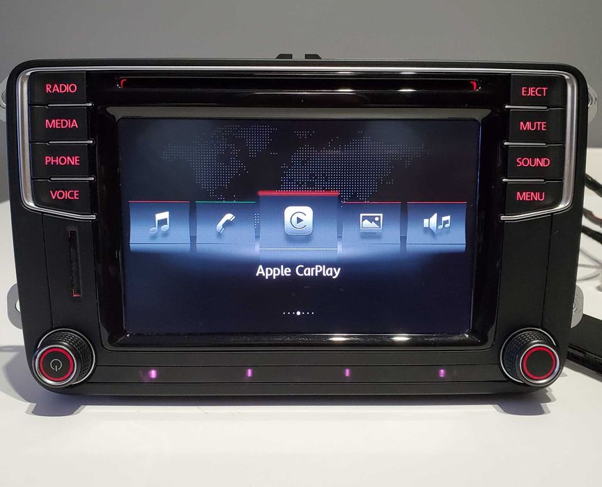 Radio VW MIB2 PQ Composition Media Carplay Android Auto Full Wrocław