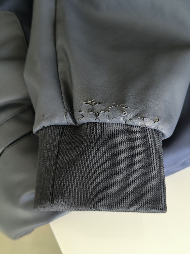 Casaco de cabedal (pelica) da marca TRUSSARDI