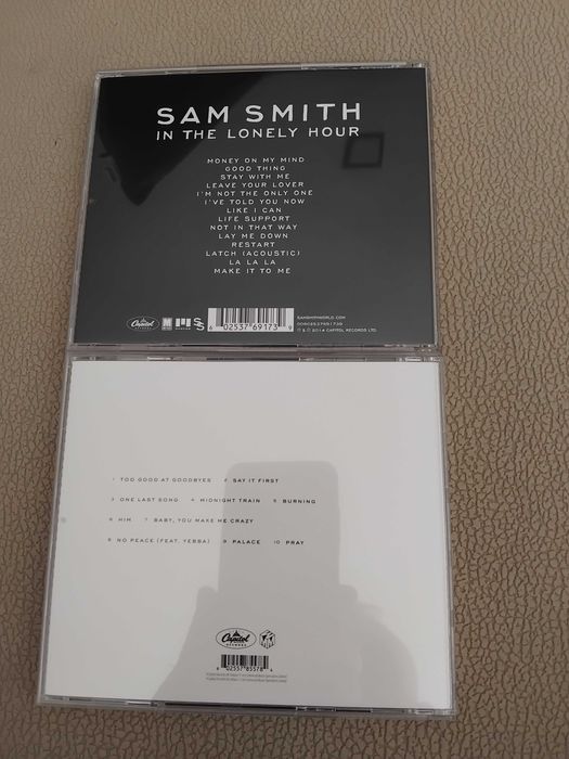 2 cds  novos do Sam Smith
