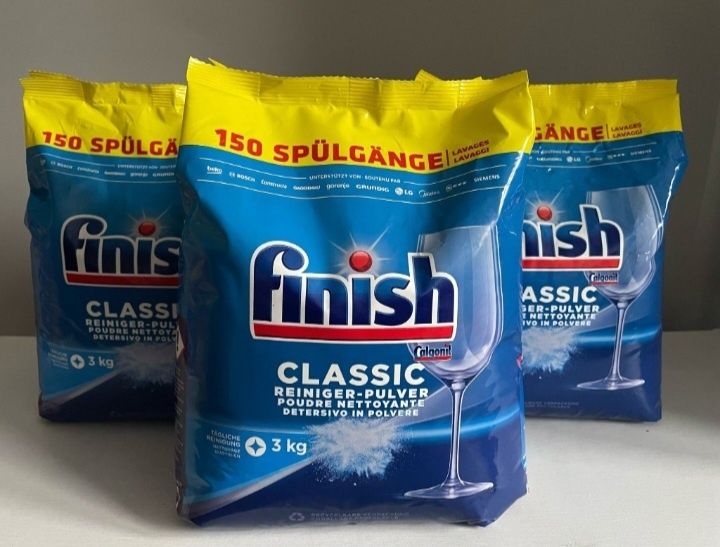 Finish Classic 3 kg proszek do zmywarki z Niemiec 2 sztuki