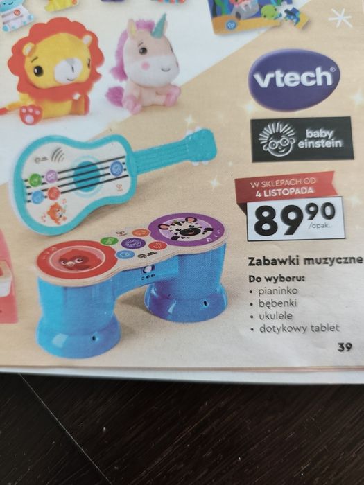 Nowe ukulele baby Einstein