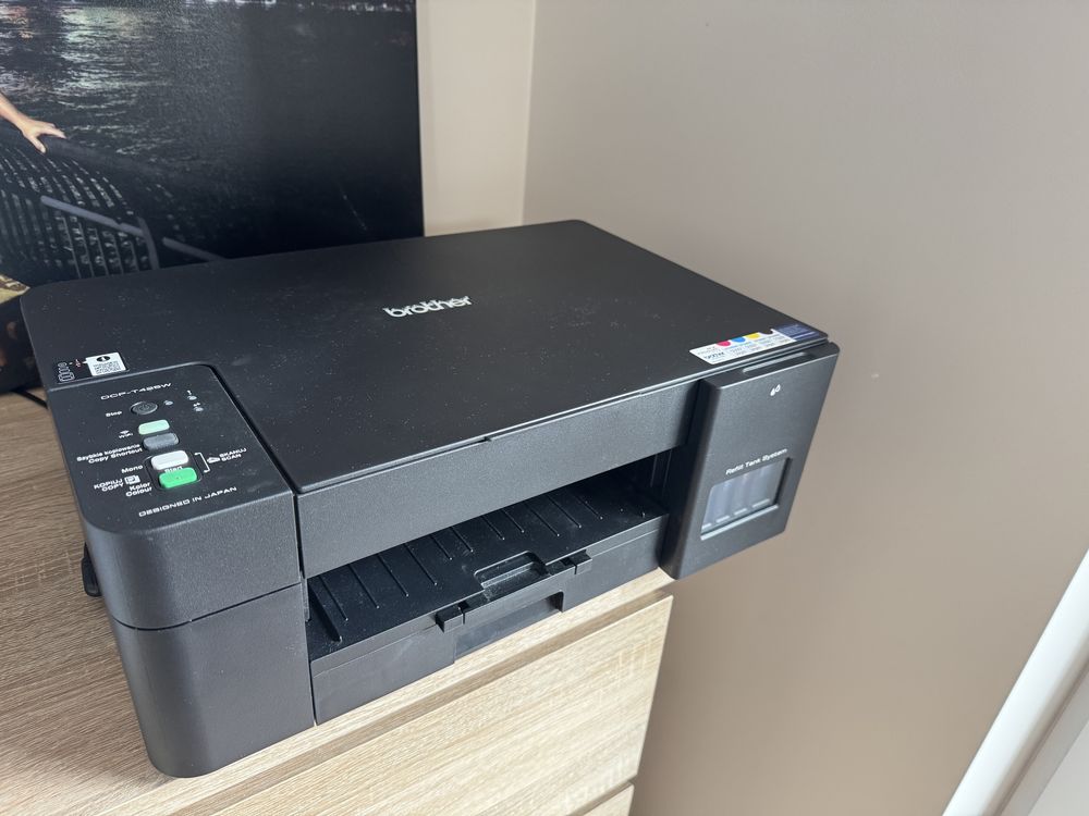 Drukarka ze skanerem Brother DCP-T425W, przebieg 30kart, GWARANCJA 5L