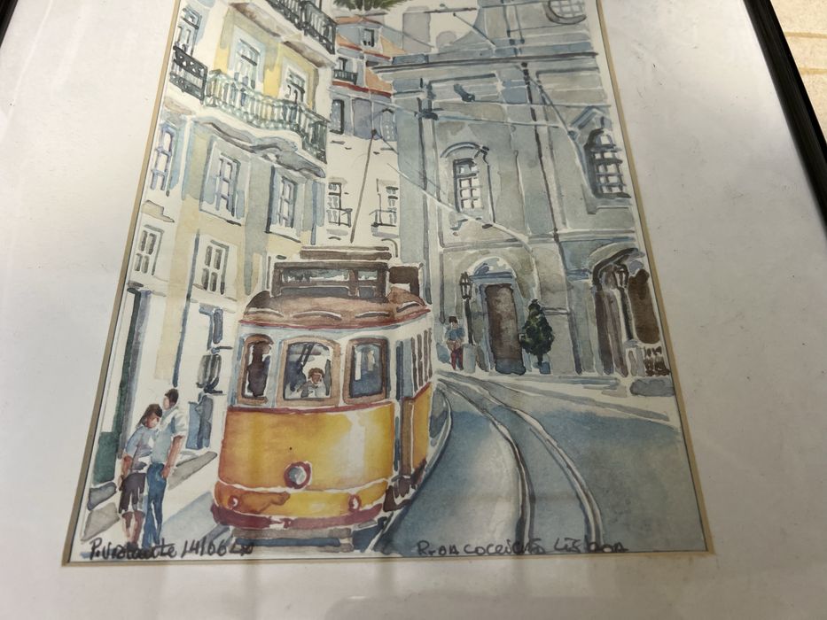 Gravura eléctrico Lisboa