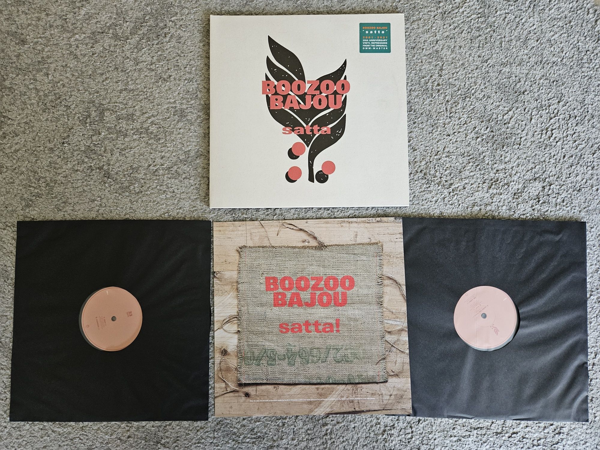 Boozoo Bajou - Satta 2LP vinyl- 2021 repress