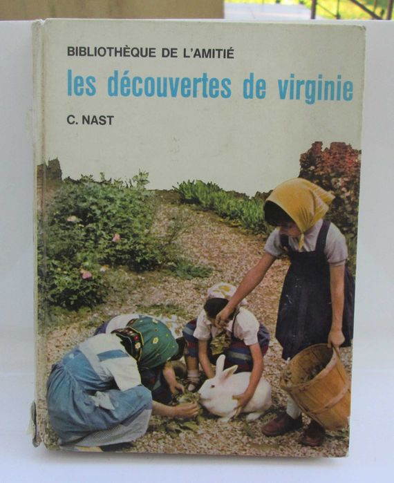 Livro Les découvertes de virginie, C. Nast 1960